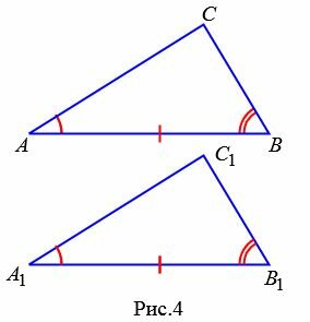 Ознаки рівності трикутників - Які є ознаки рівності трикутників?