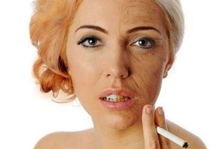 Шкіра - Як куріння впливає на шкіру?