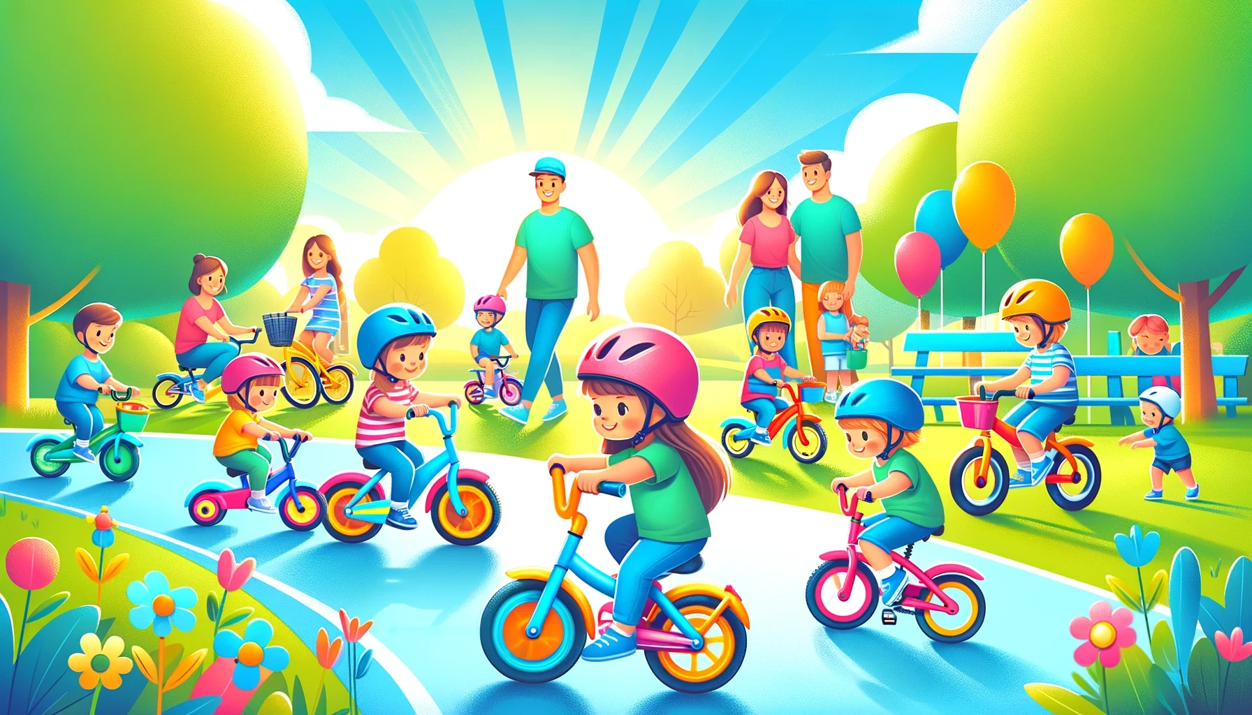 Переваги дитячих велосипедів